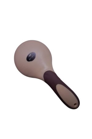 Escova de Crina Boots Horse Marrom e Bege