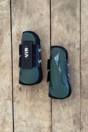 Caneleira/Tendoneira de Velcro Flex Top VTR cor:Verde Militar
