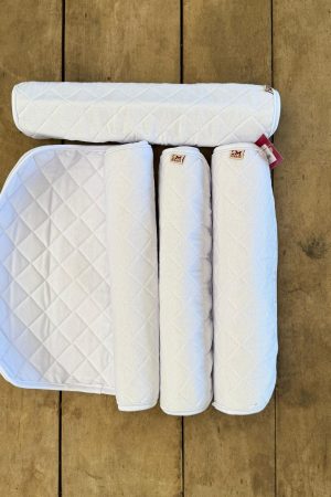 Pano de Liga/Almofada para Ligar G (40x75cm) Jogo com 4 MREIS cor:Branco