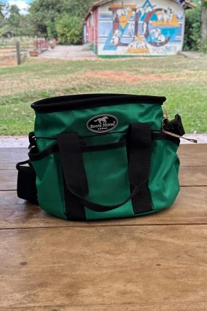 Bolsa Kit Higiênico Boots Horse cor:Verde Bandeira