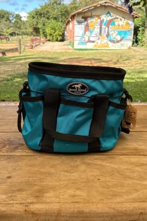 Bolsa Kit Higiênico Boots Horse cor:Azul Turquesa