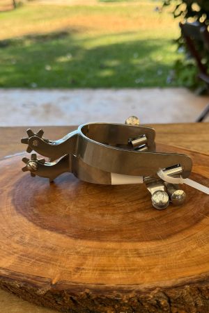 Espora Inox Leve Long Horn C MREIS