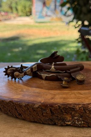 Espora Antiqued Show Spurs-Kid's Boots Horse