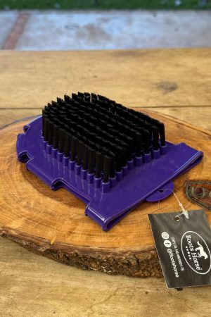 Luva Massageadora para Banho Boots Horse Cor:Roxo
