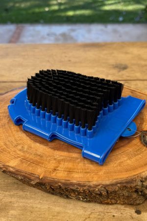 Luva Massageadora para Banho Boots Horse Cor:Azul Royal