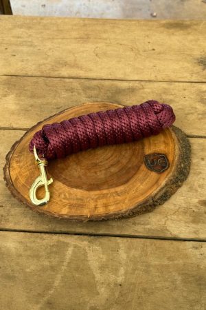 Cabo para Cabresto com Mosquetão Vinho Boots Horse