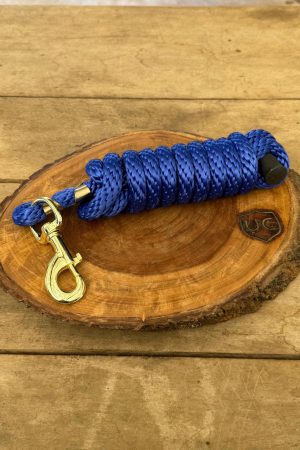 Cabo para Cabresto com Mosquetão Boots Horse Azul Royal