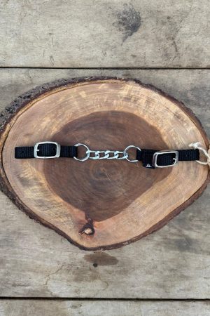 Barbela de Nylon Simples com Corrente Cor:Preto