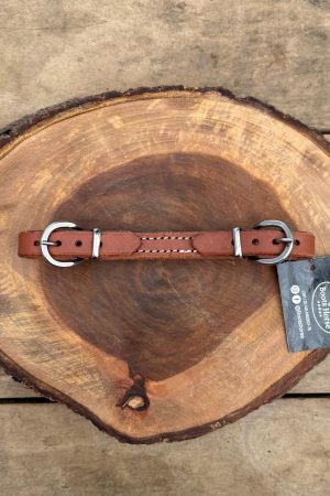 Barbela de Couro com Fivela Cor:Caramelo